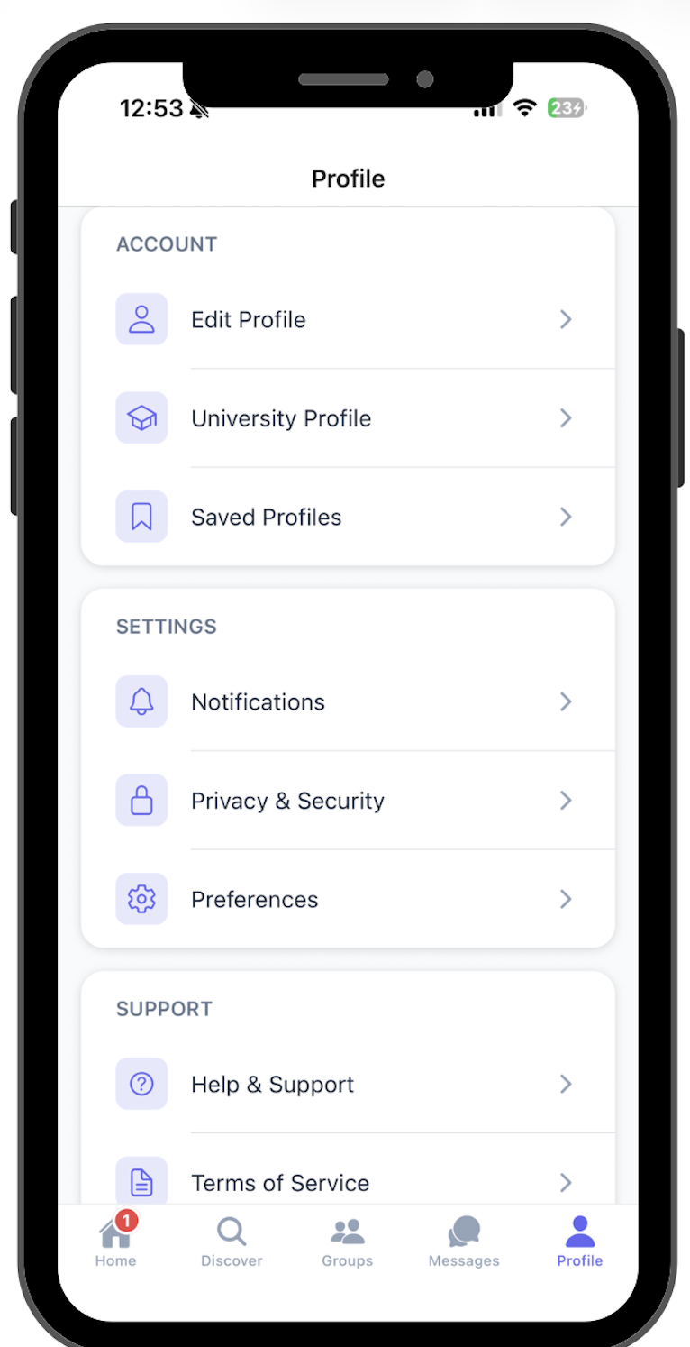 Profile – Showcase yourself